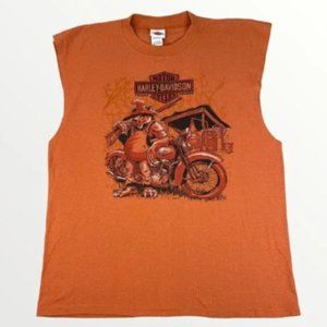 Motorcycle Mountain Billy Billy Bear Sports Muscle Vest XL